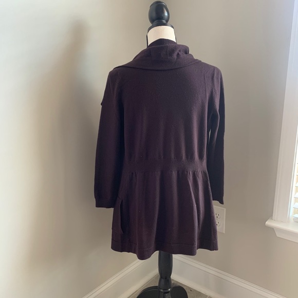 THEORY Maritza B Draped Cardigan - Picture 3 of 12